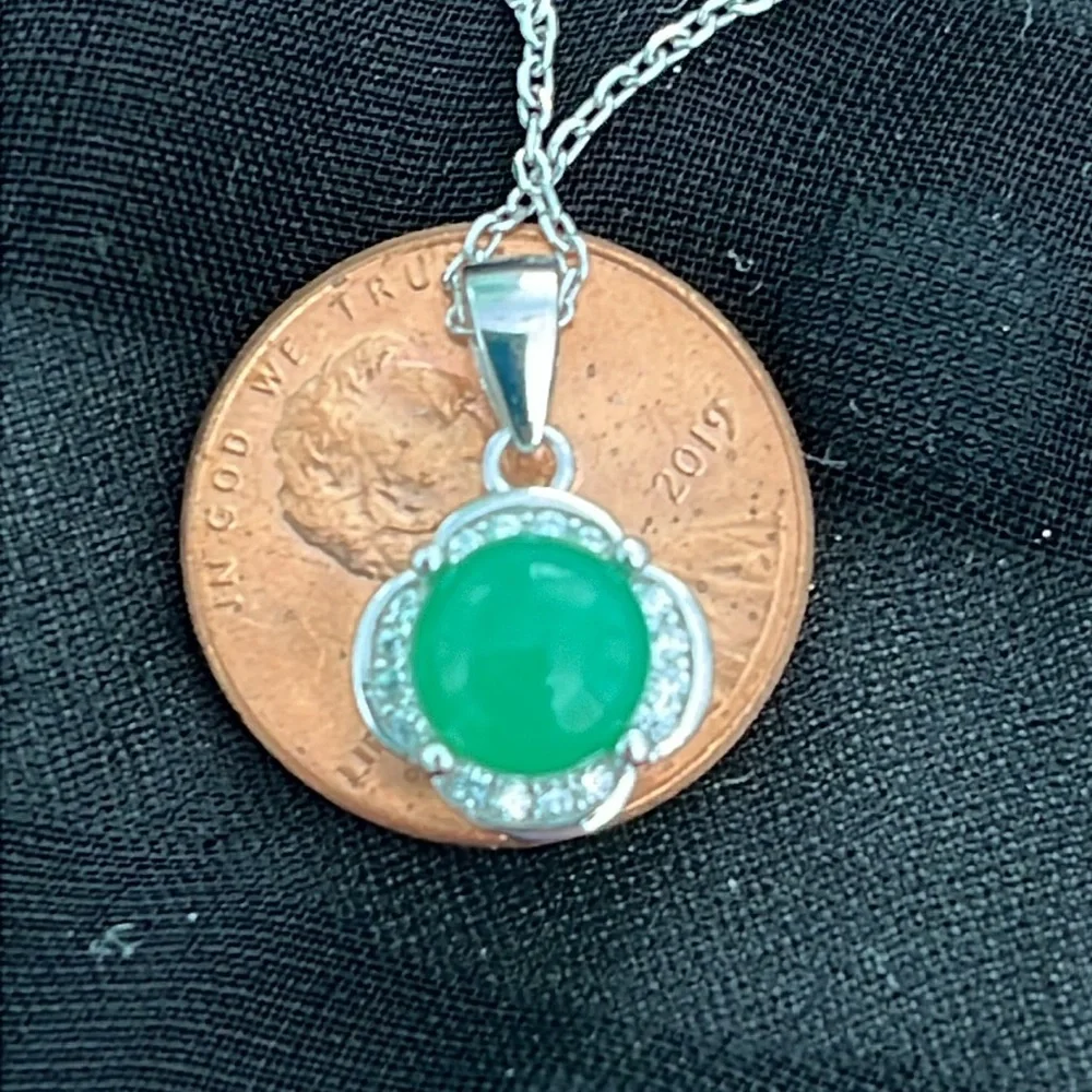 Australian Jade 14KGP Necklace